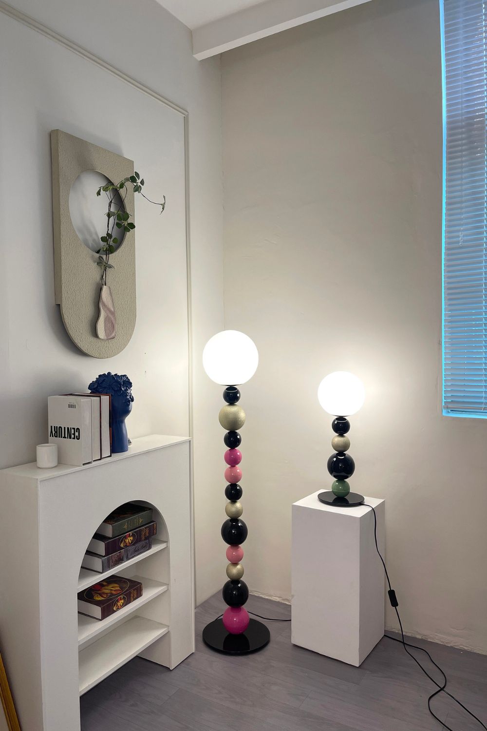 Colorful Round Ball Table Lamp