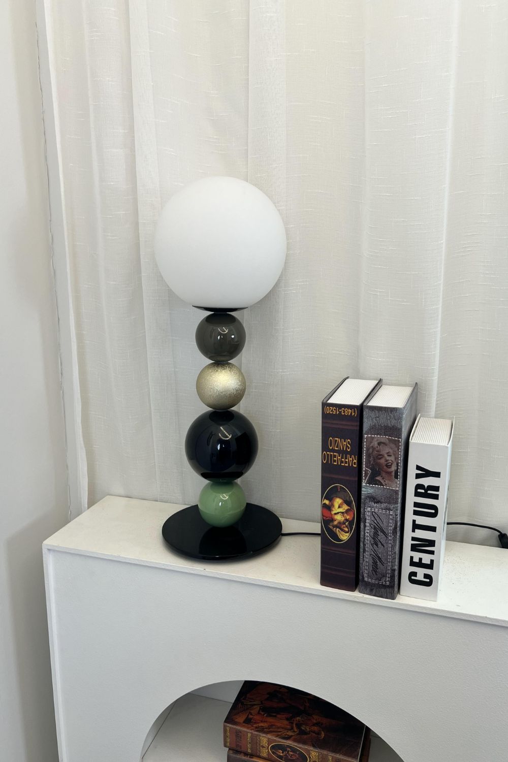 Colorful Round Ball Table Lamp