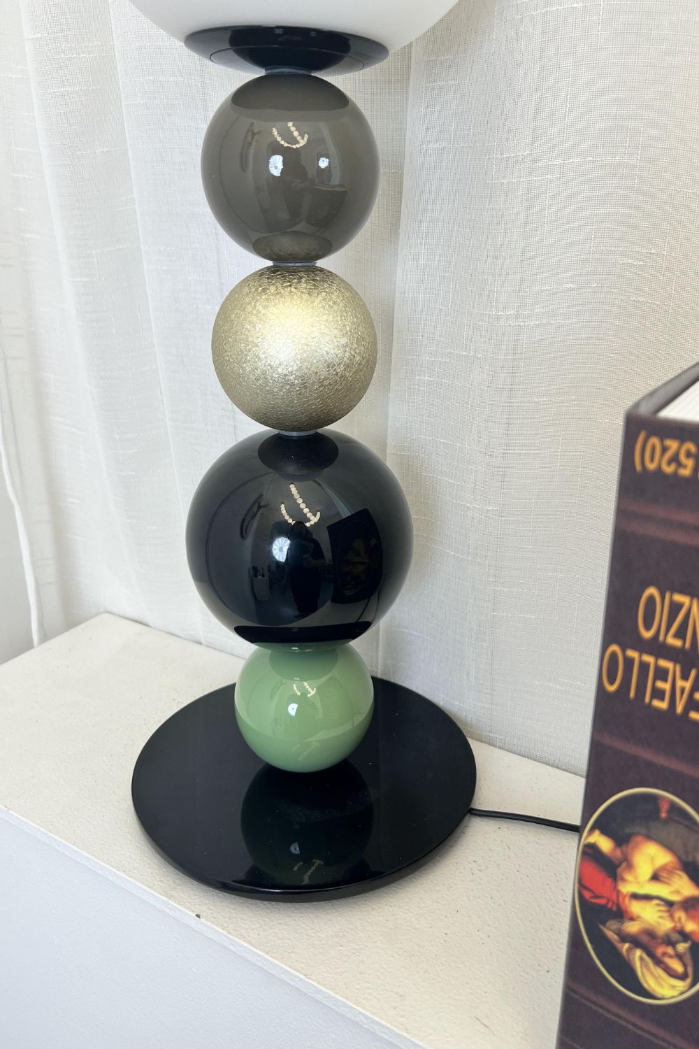 Colorful Round Ball Table Lamp