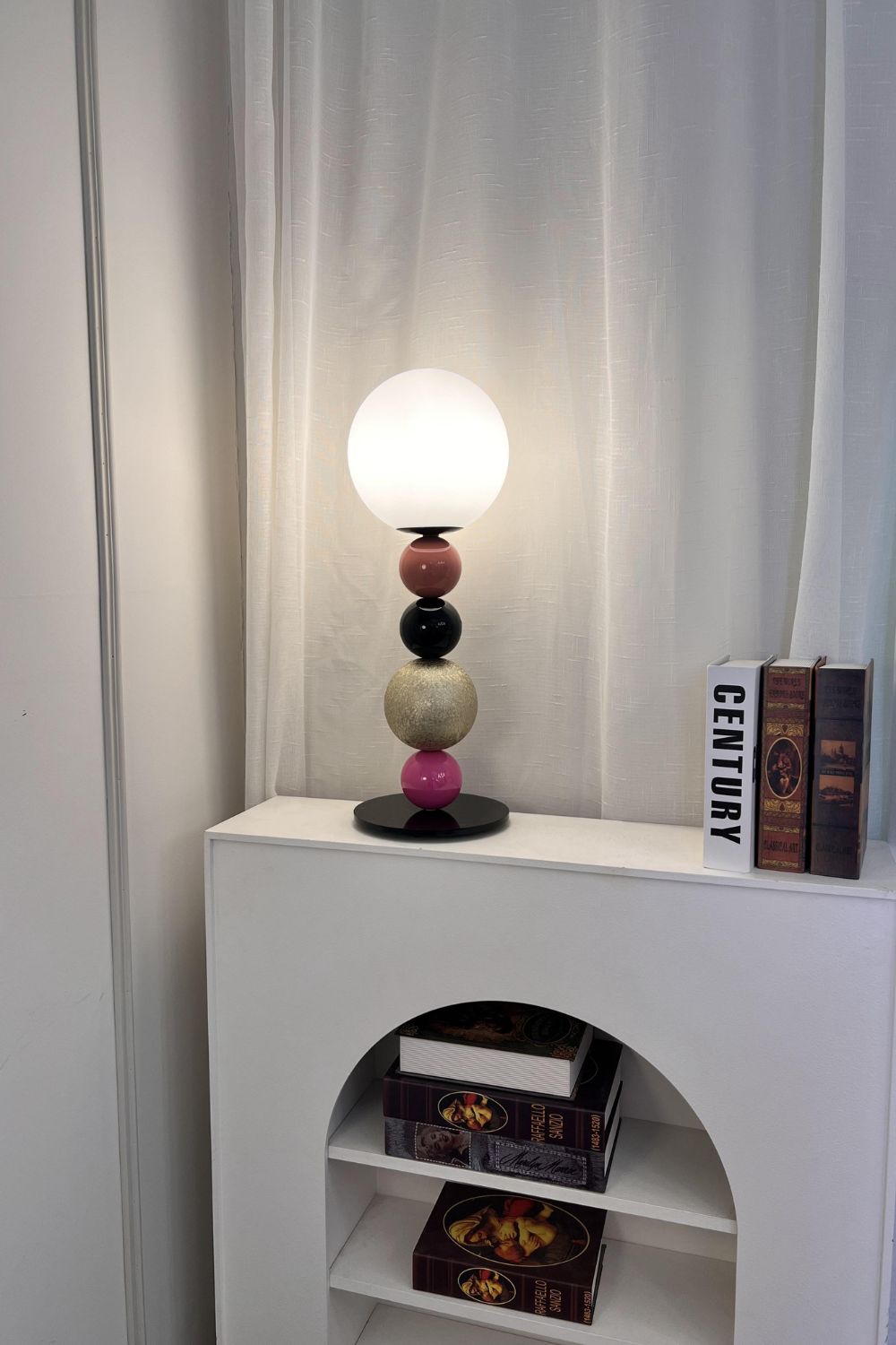 Colorful Round Ball Table Lamp