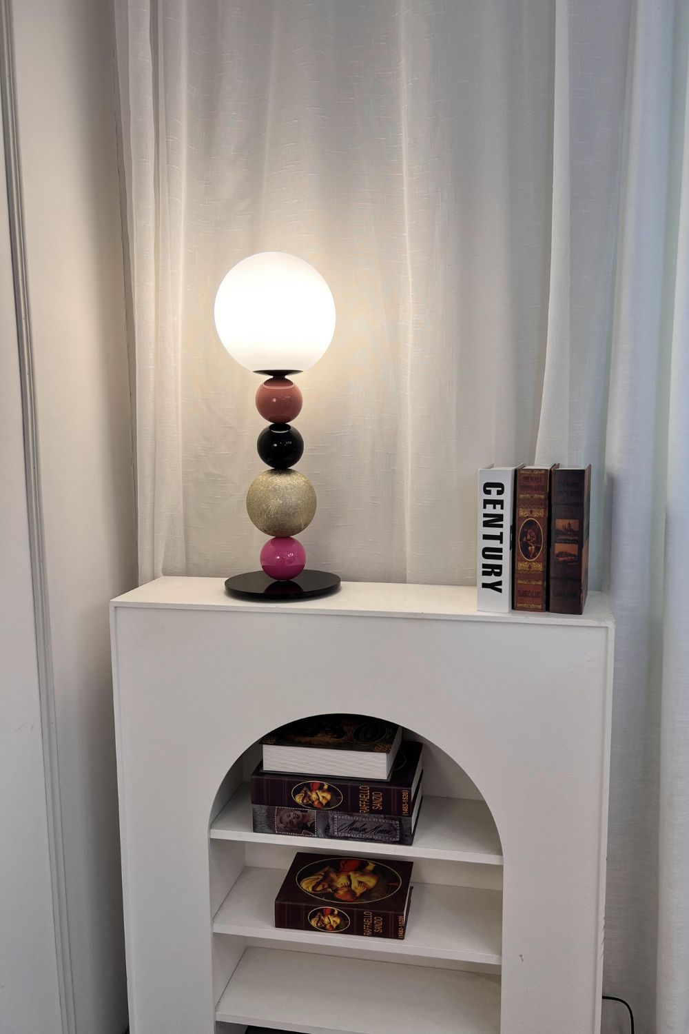 Colorful Round Ball Table Lamp