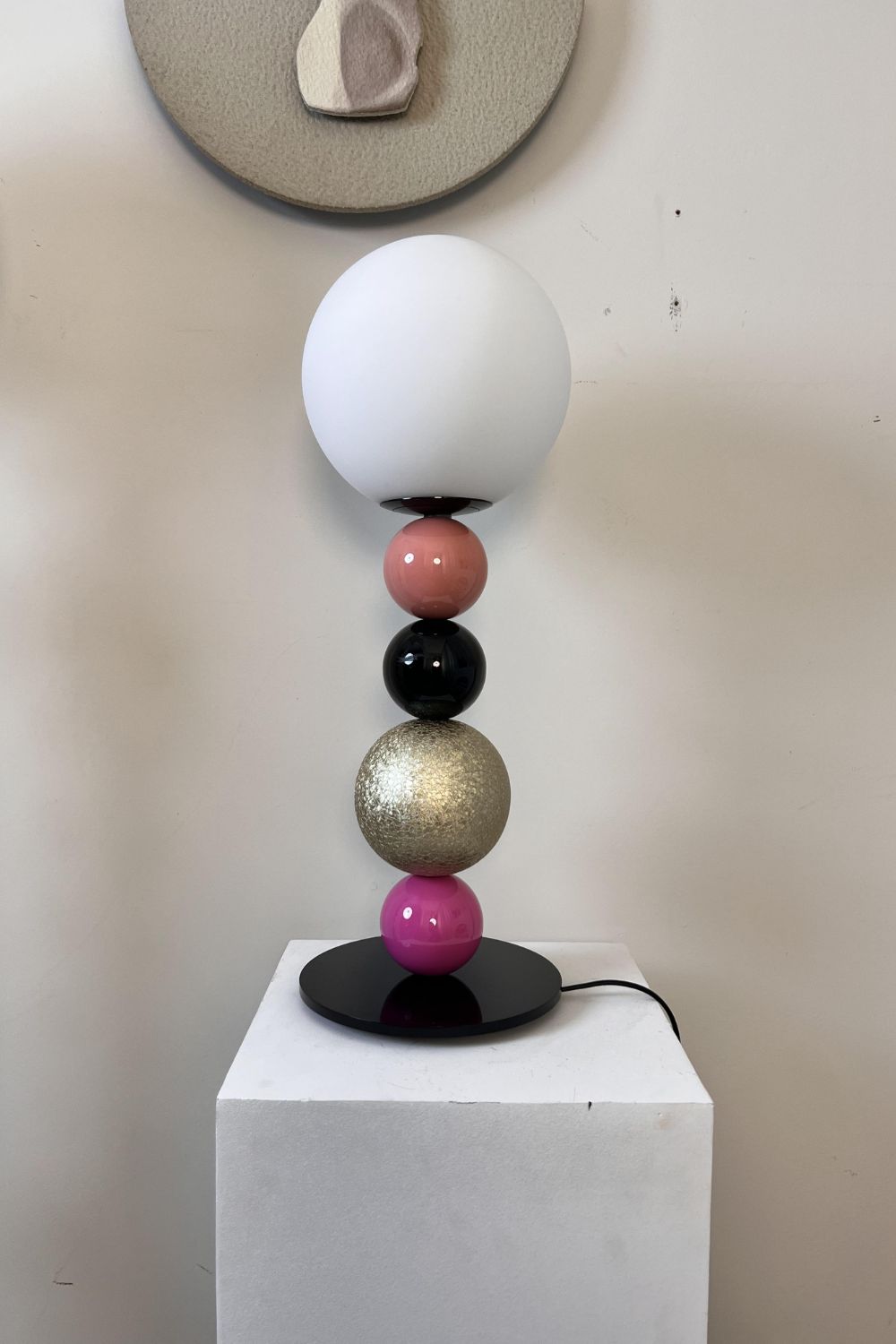 Colorful Round Ball Table Lamp