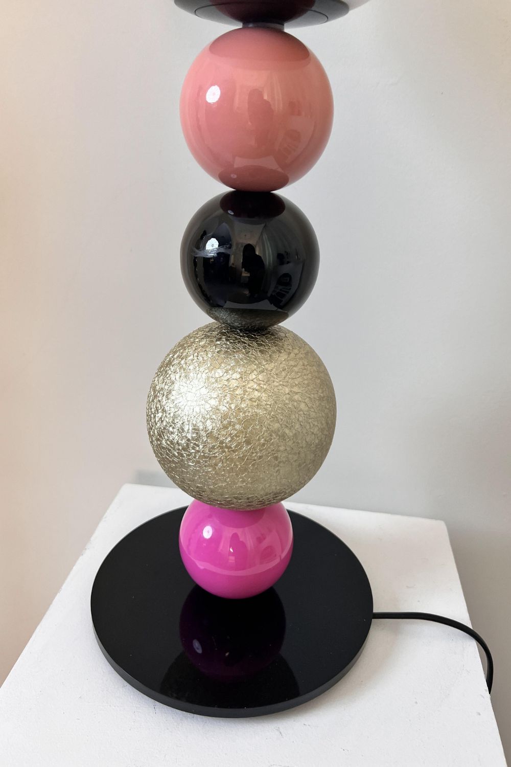 Colorful Round Ball Table Lamp