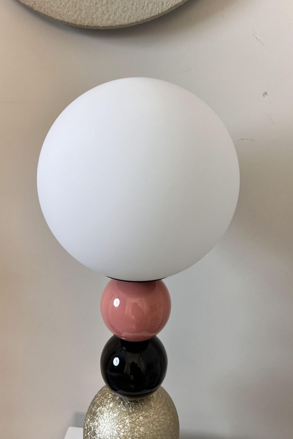 Colorful Round Ball Table Lamp