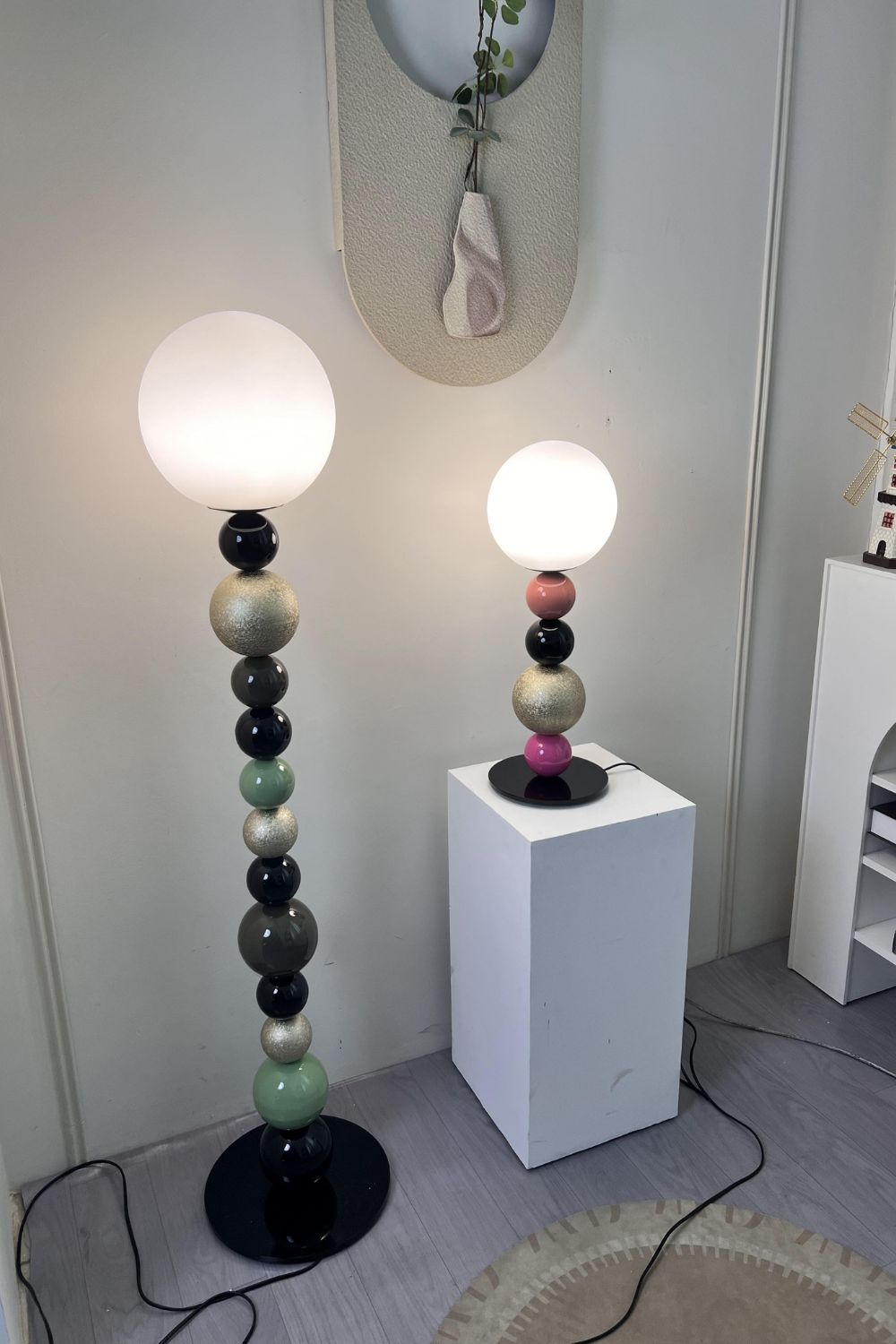Colorful Round Ball Table Lamp