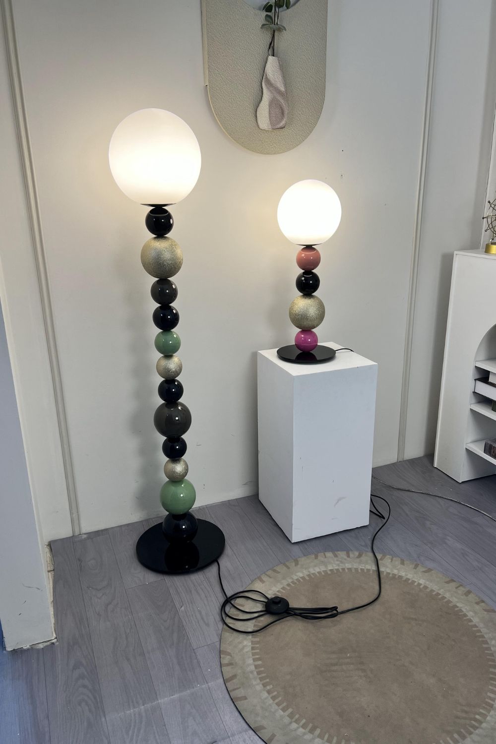 Colorful Round Ball Table Lamp