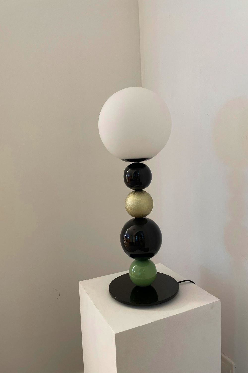 Colorful Round Ball Table Lamp