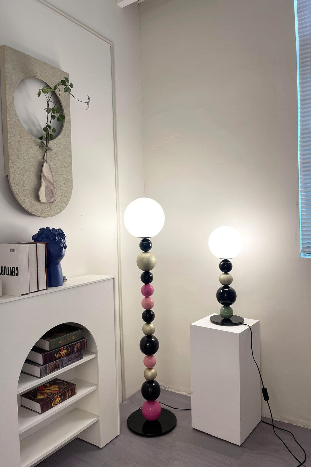 Colorful Round Ball Table Lamp