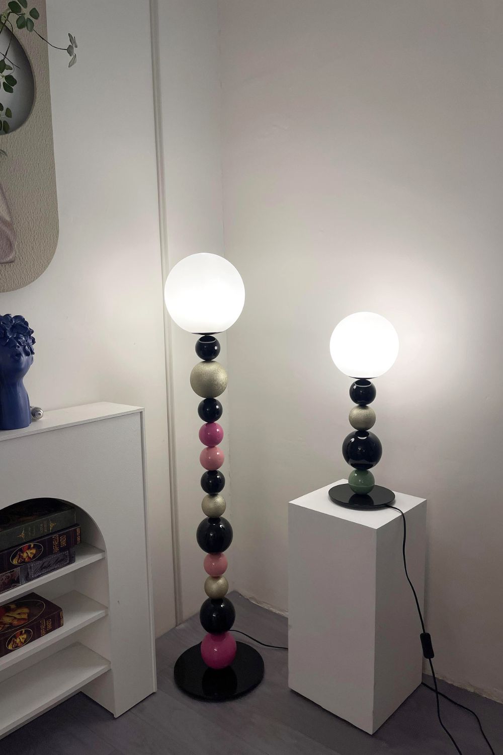 Colorful Round Ball Table Lamp
