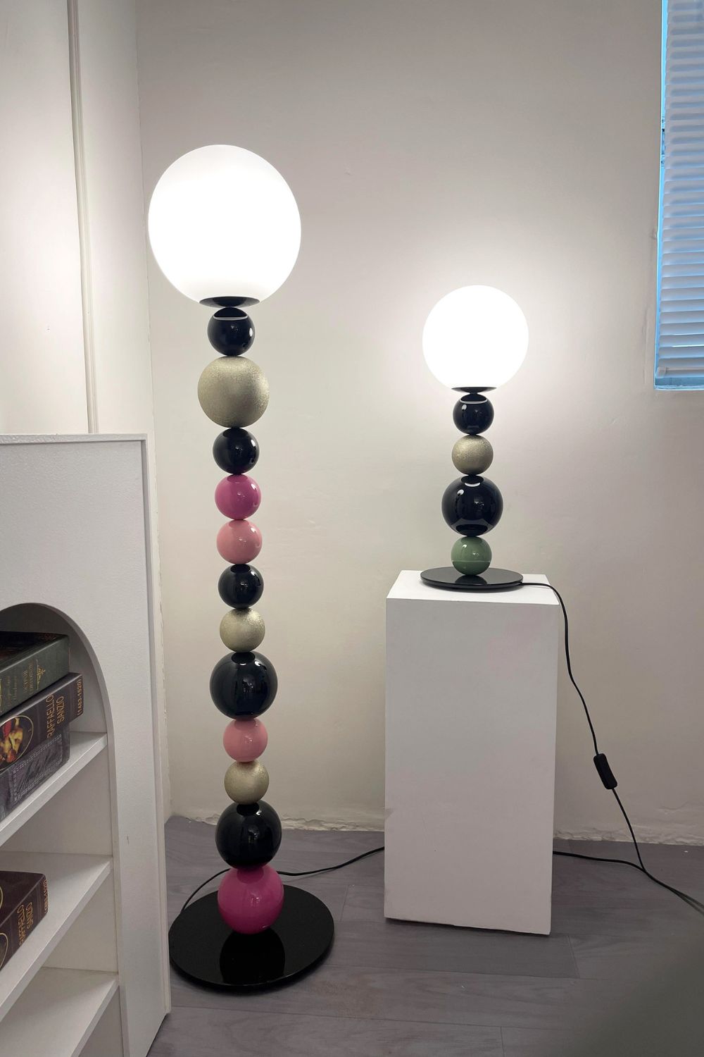 Colorful Round Ball Table Lamp