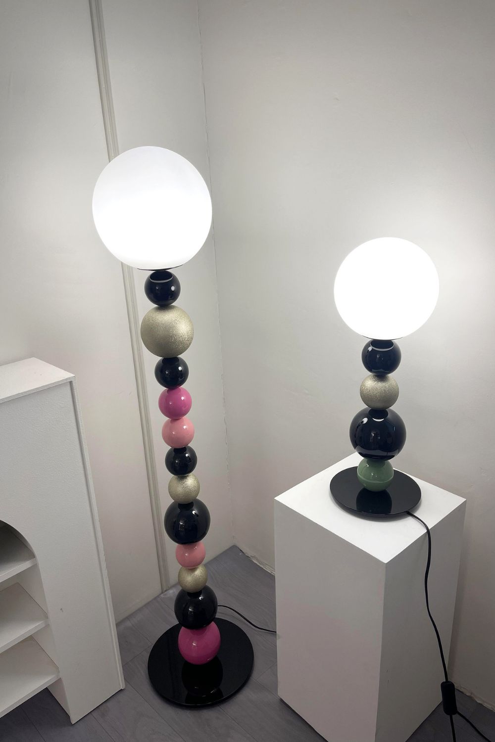 Colorful Round Ball Table Lamp