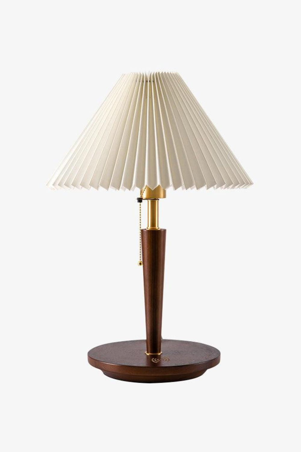 Cone Pleated Fabric Table Lamp - SamuLighting