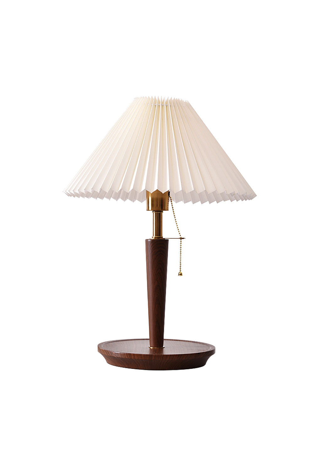 Cone Pleated Fabric Table Lamp - SamuLighting