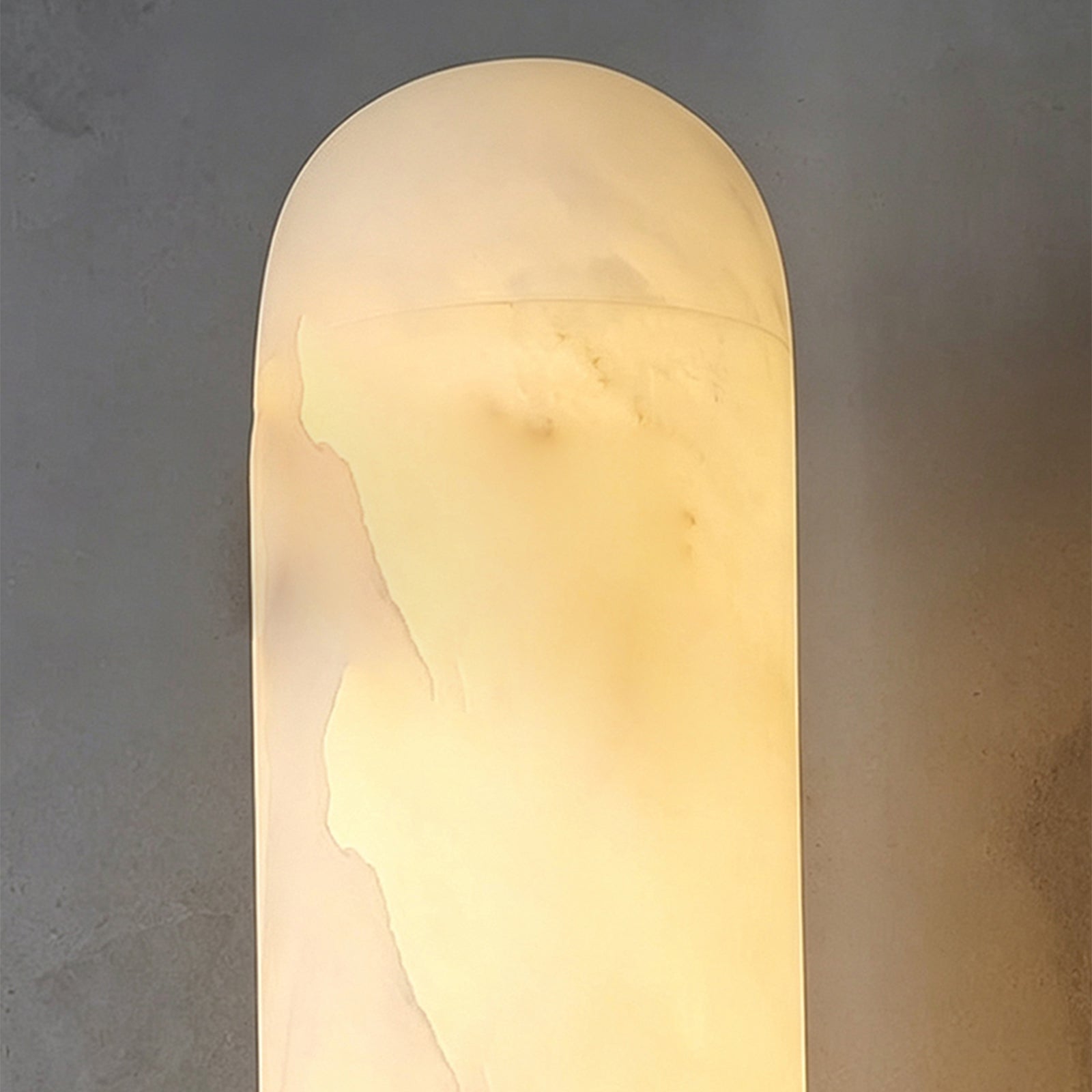 Hand-Cut Alabaster Tube
