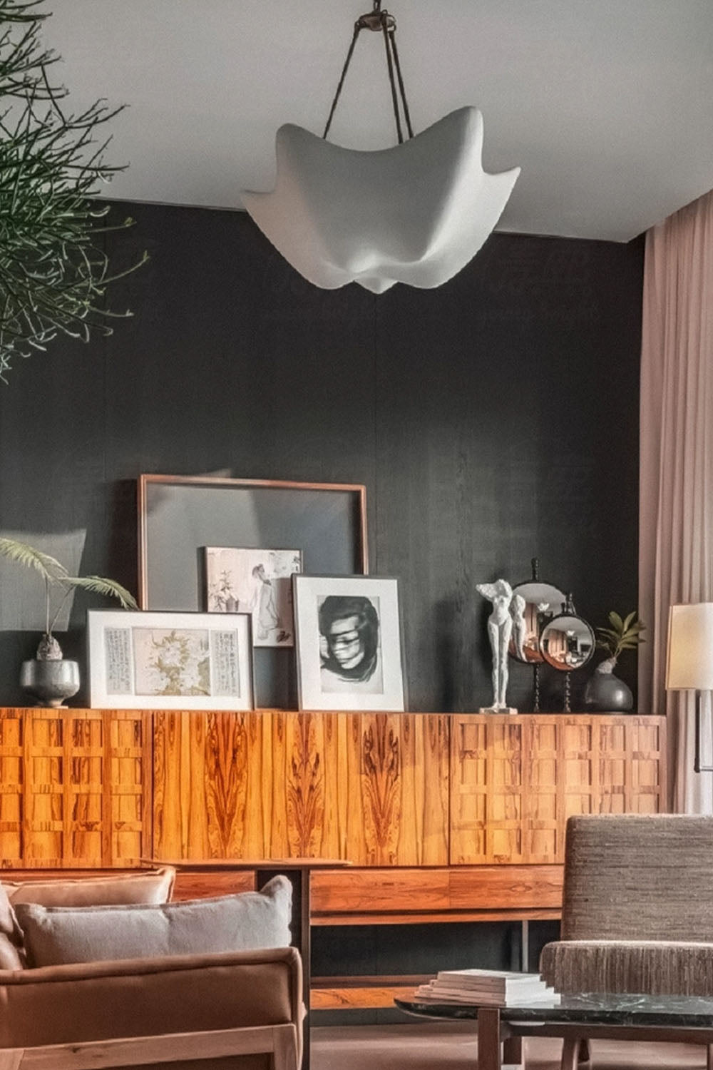 Cosima Plaster Chandelier