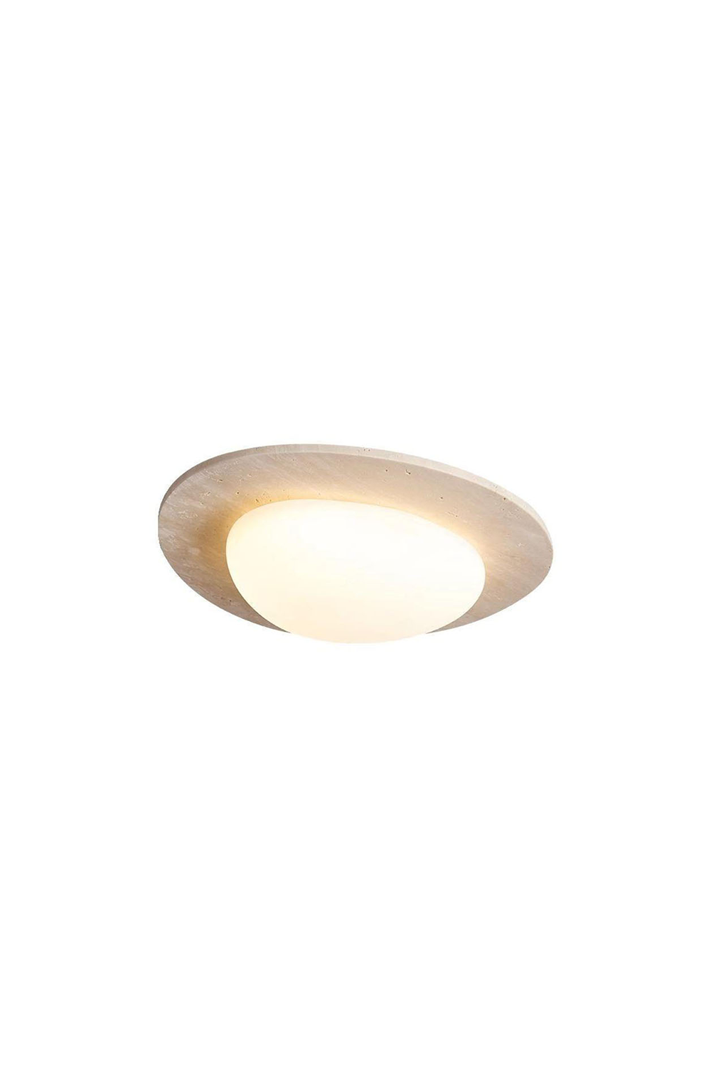 Cream Wabi-Sabi Ceiling Lamp