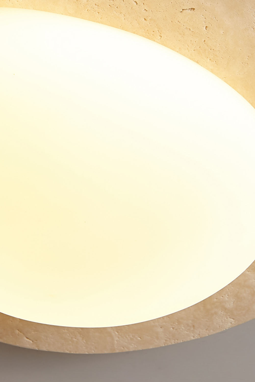 Cream Wabi-Sabi Ceiling Lamp