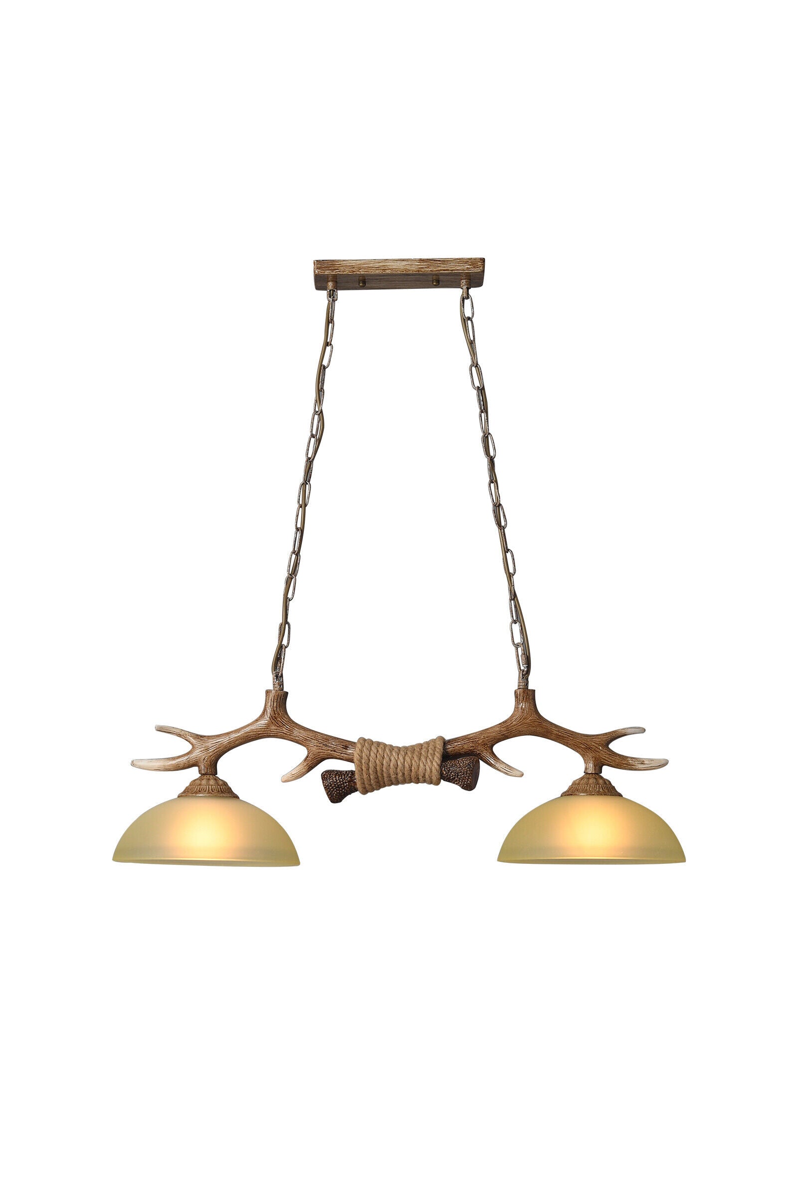 Creative glass antler chandelier - SamuLighting