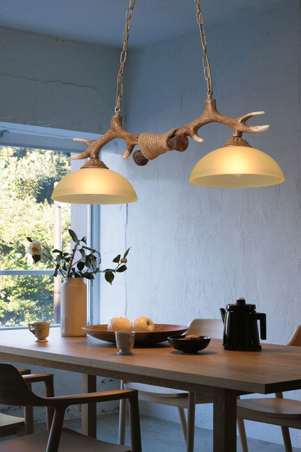 Creative glass antler chandelier - SamuLighting