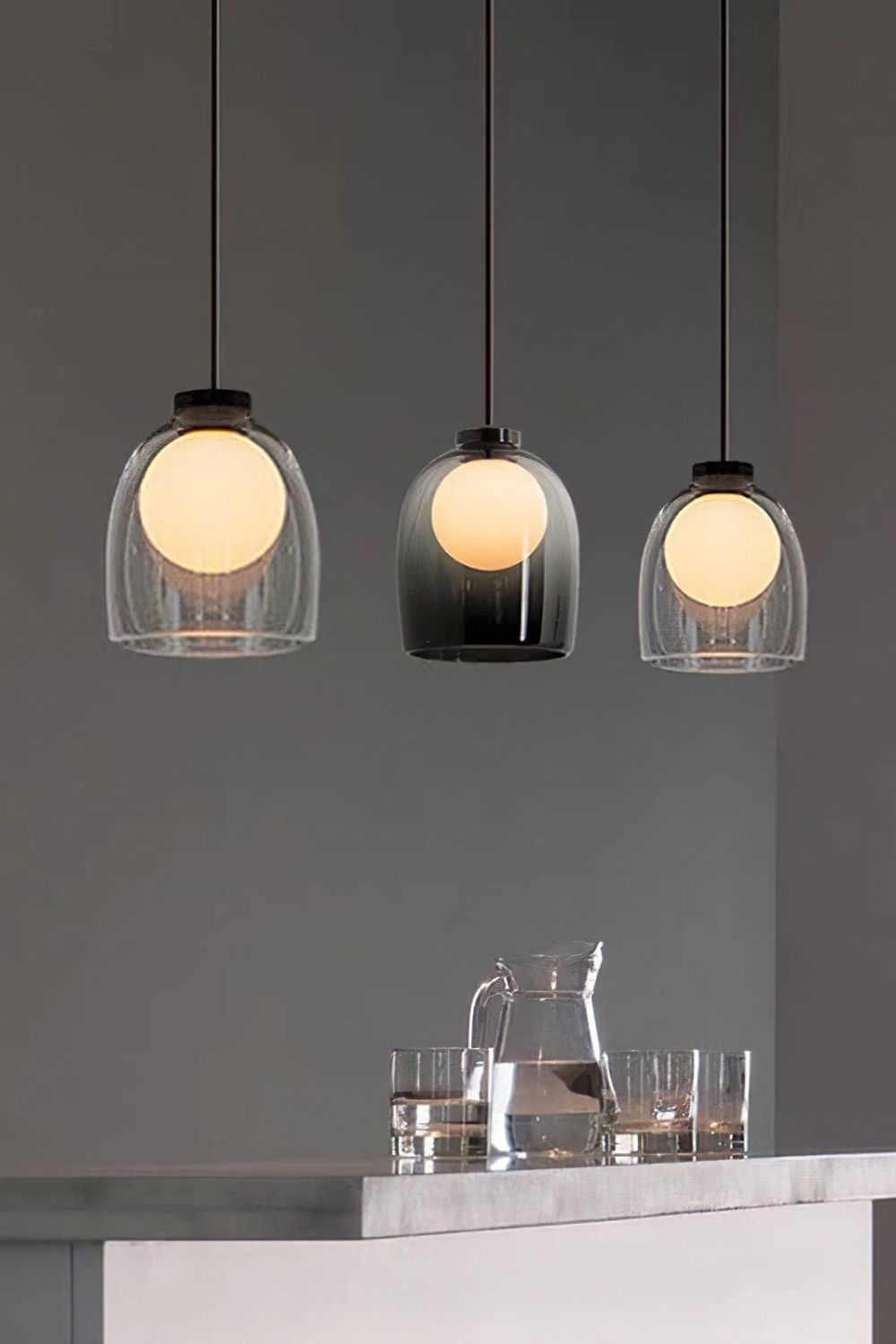 Crux Bell Pendant Light - SamuLighting