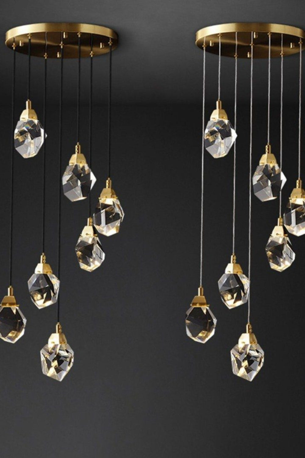 Crystal Suspended lights - SamuLighting