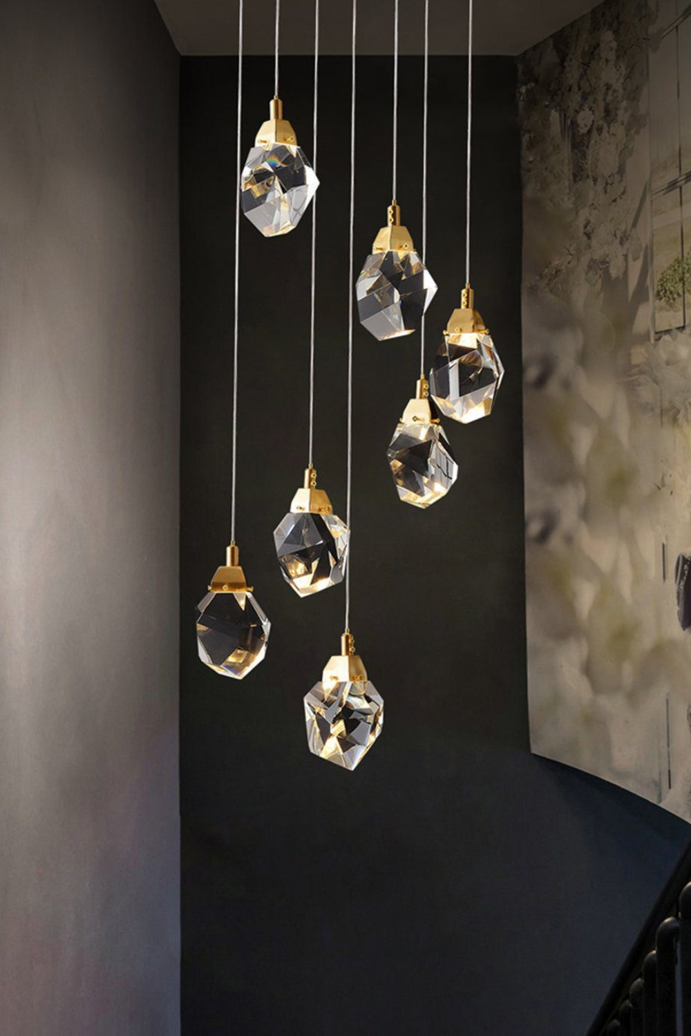 Crystal Suspended lights - SamuLighting