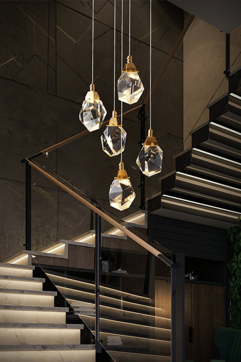 Crystal Suspended lights - SamuLighting