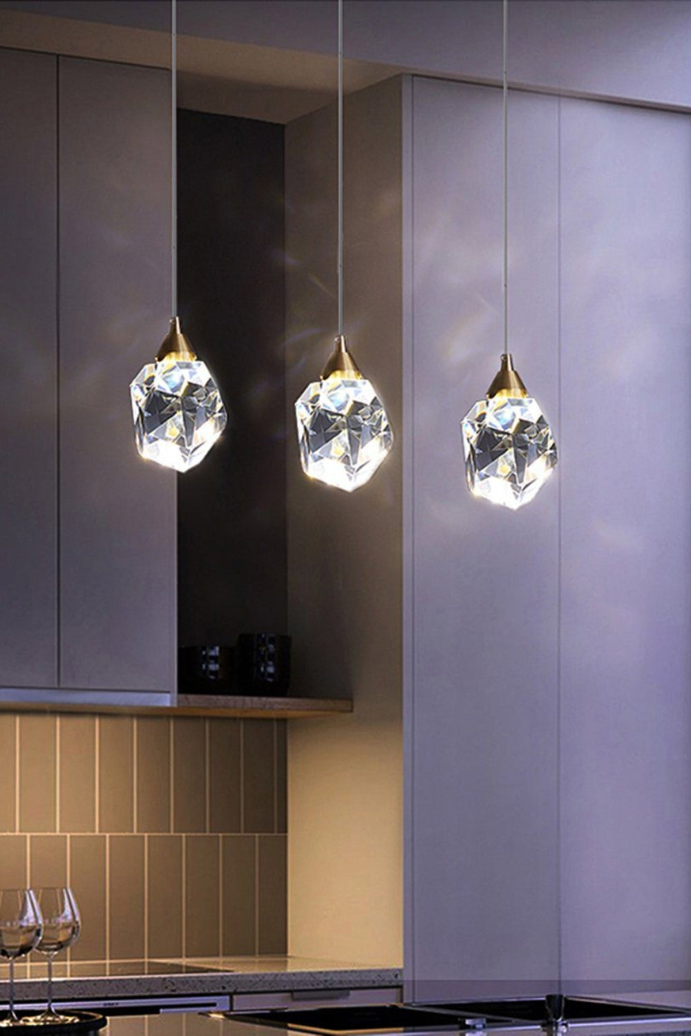 Crystal Suspended lights - SamuLighting