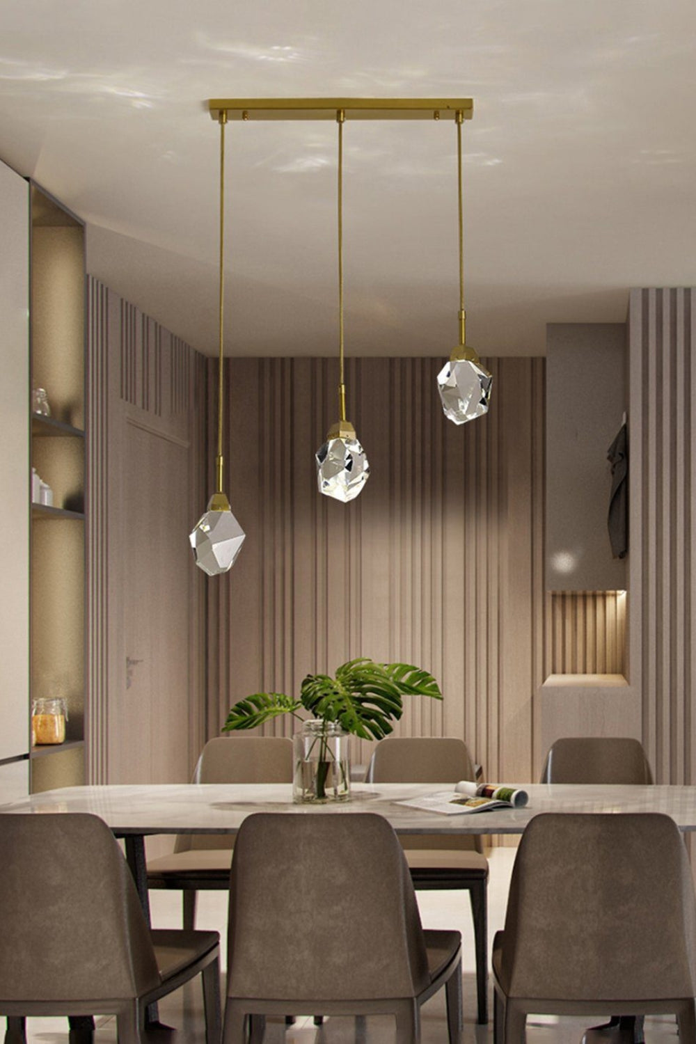 Crystal Suspended lights - SamuLighting