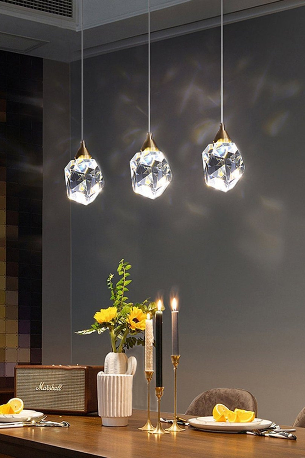 Crystal Suspended lights - SamuLighting