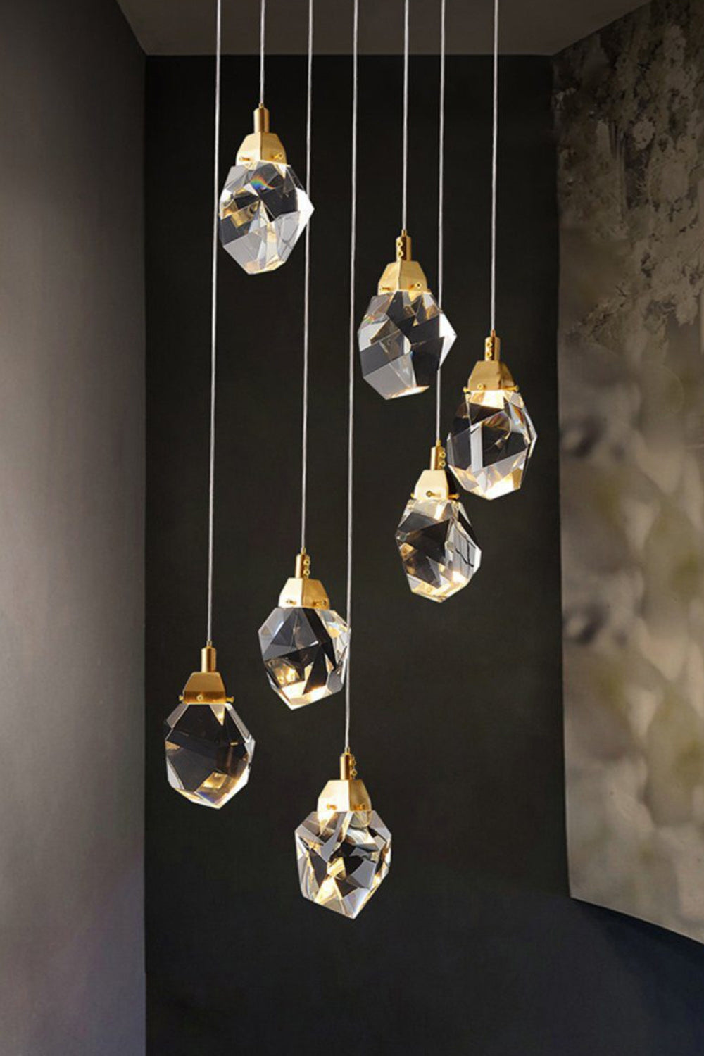 Crystal Suspended lights - SamuLighting