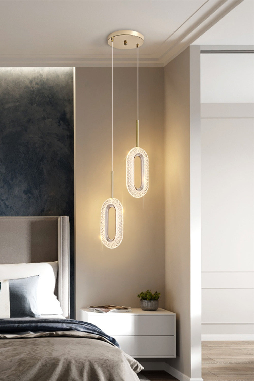 Crystal Wormhole Pendant Lamp - SamuLighting