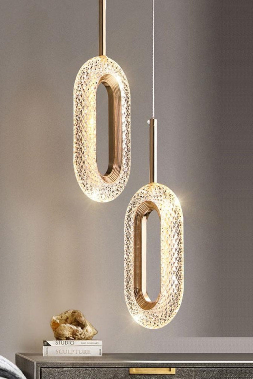 Crystal Wormhole Pendant Lamp - SamuLighting