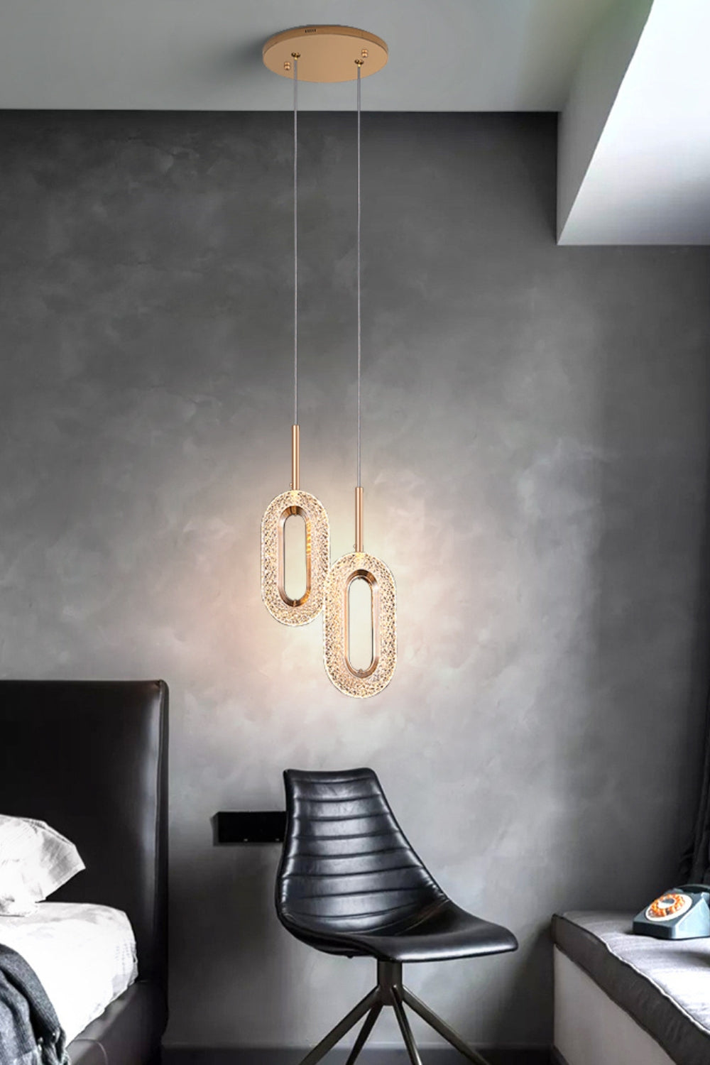 Crystal Wormhole Pendant Lamp - SamuLighting