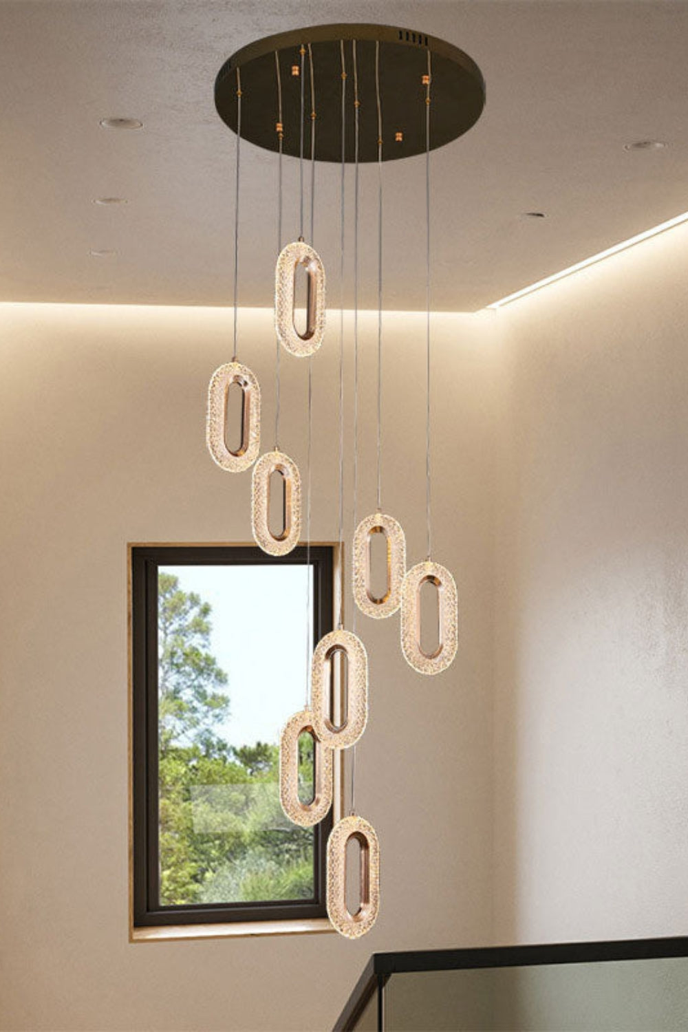 Crystal Wormhole Pendant Lamp - SamuLighting