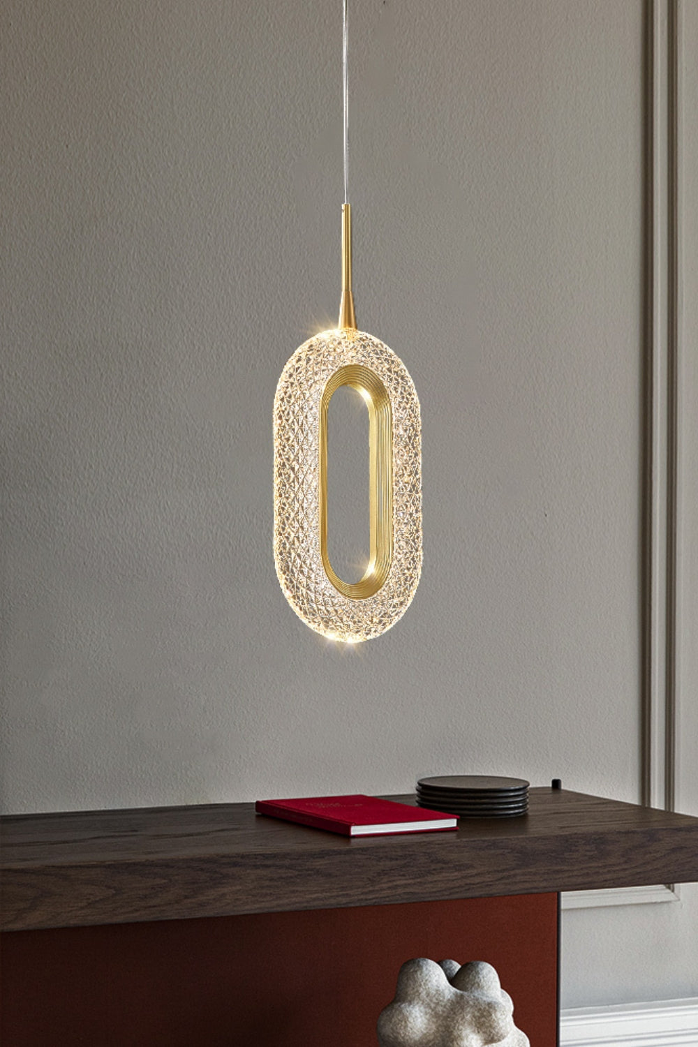 Crystal Wormhole Pendant Lamp - SamuLighting