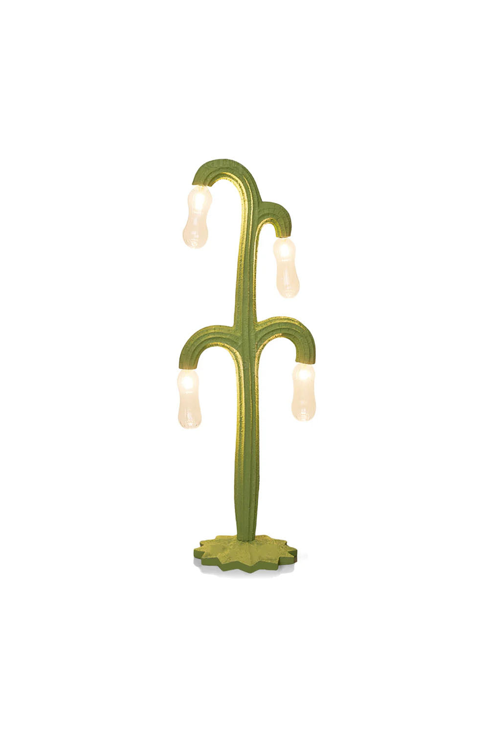 Curved Cactus Floor Lamp