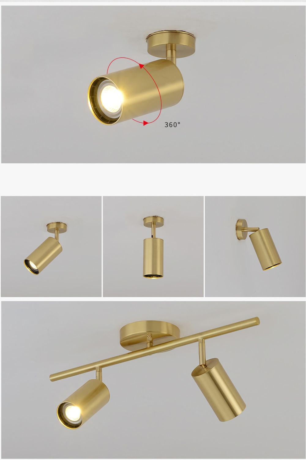 Cylinder Brass Series - SamuLighting