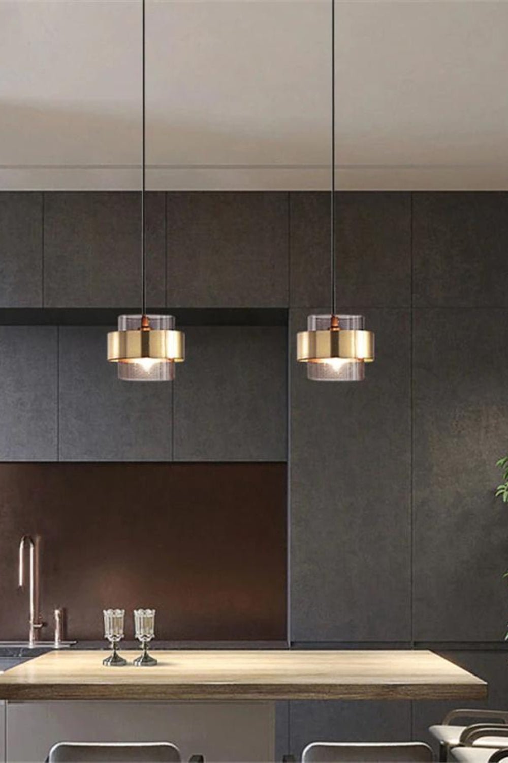 Cylinder Down Pendant Lamp - SamuLighting