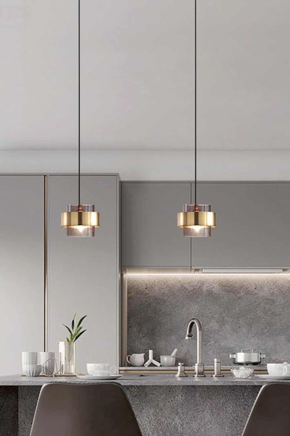 Cylinder Down Pendant Lamp - SamuLighting