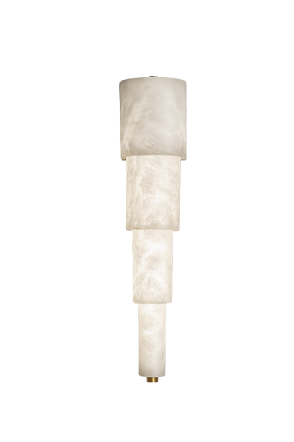 Cylindrical Marble Wall Lamp
