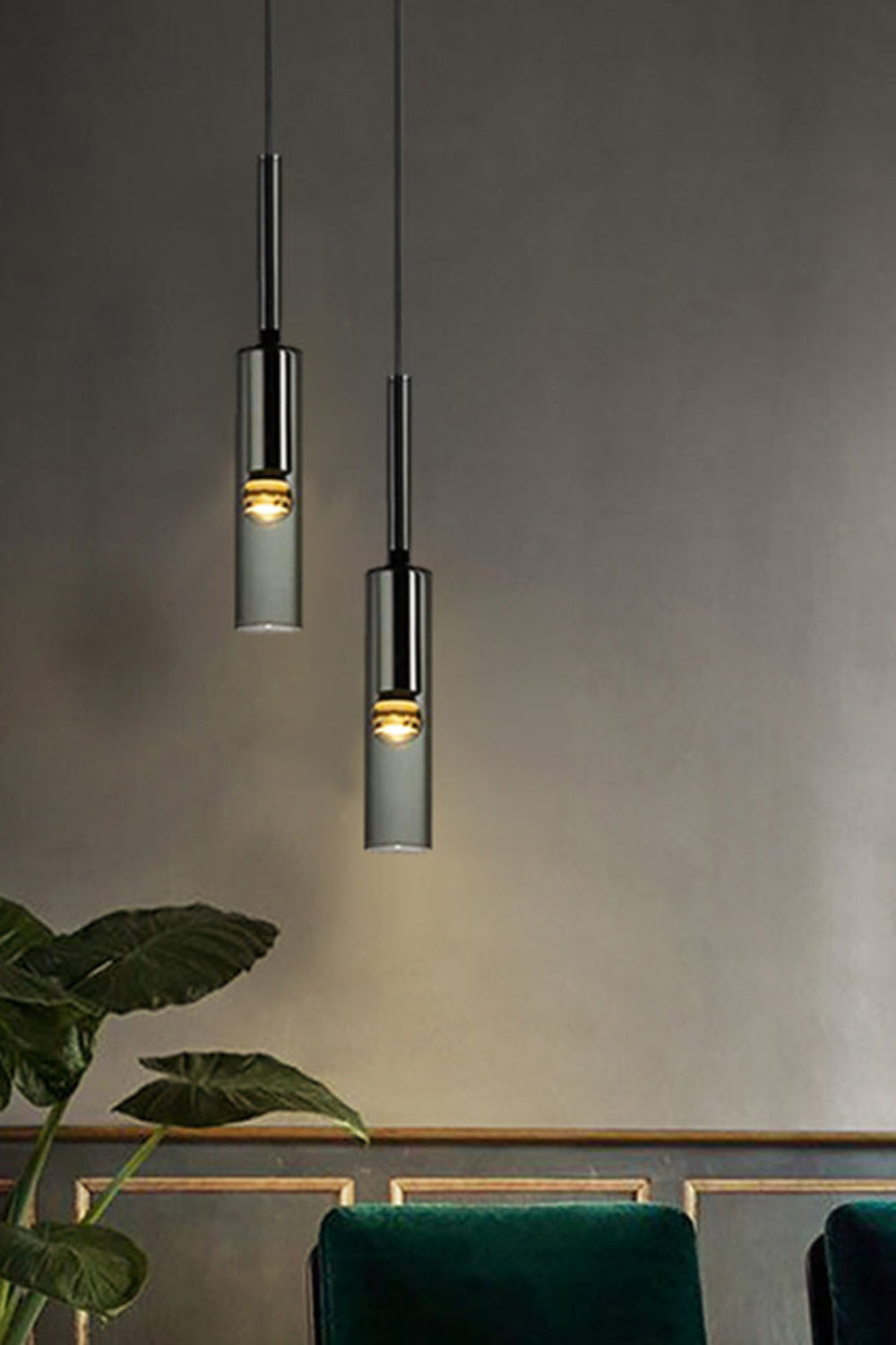 Dariel-Long Hanging Light - SamuLighting