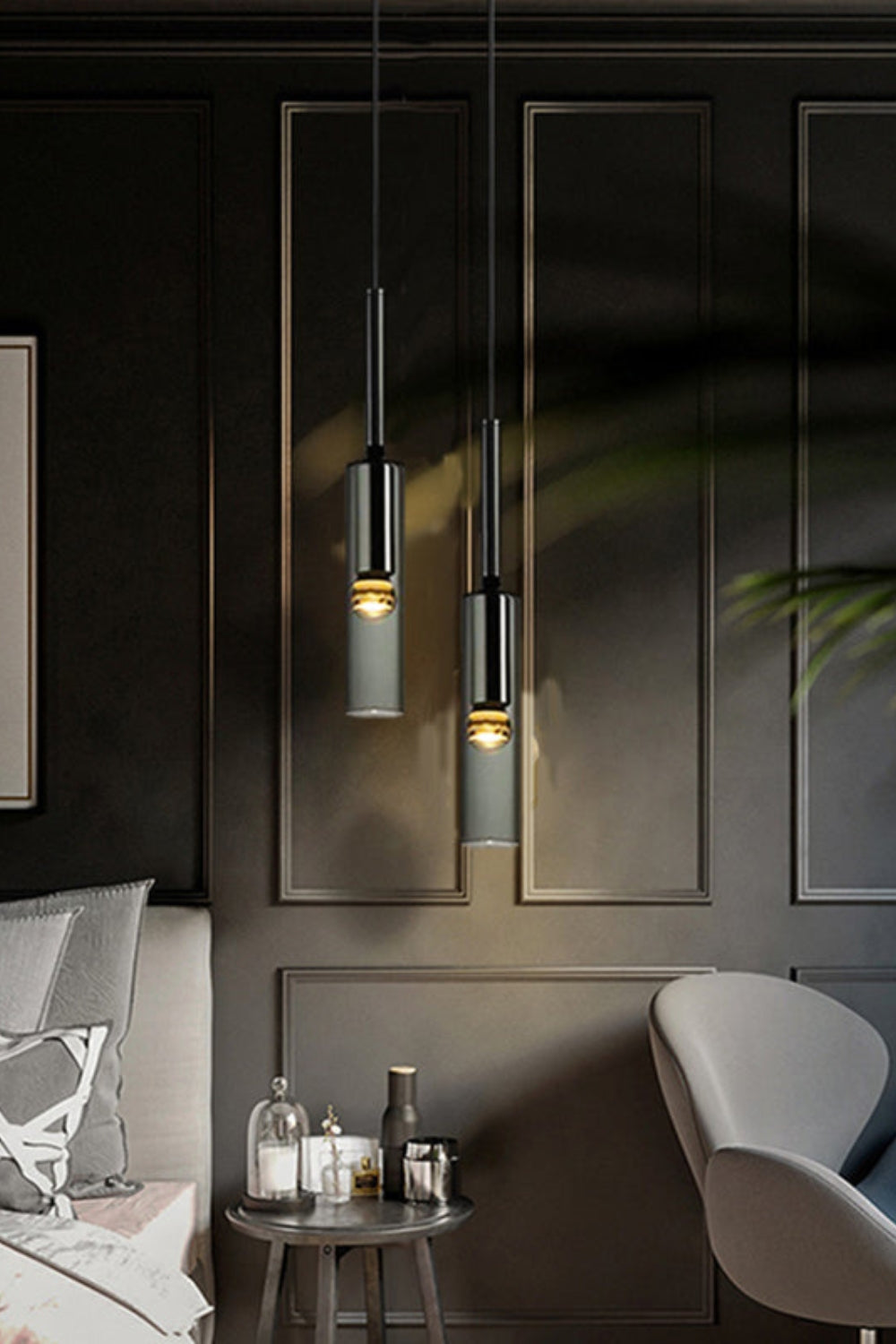 Dariel-Long Hanging Light - SamuLighting