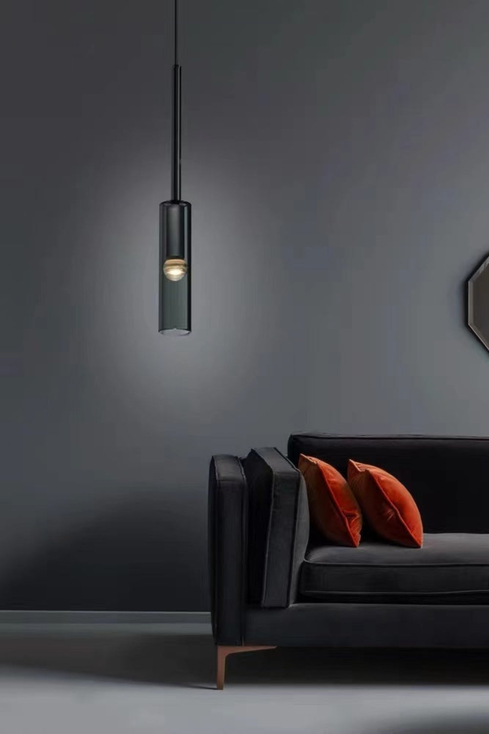 Dariel-Long Hanging Light - SamuLighting