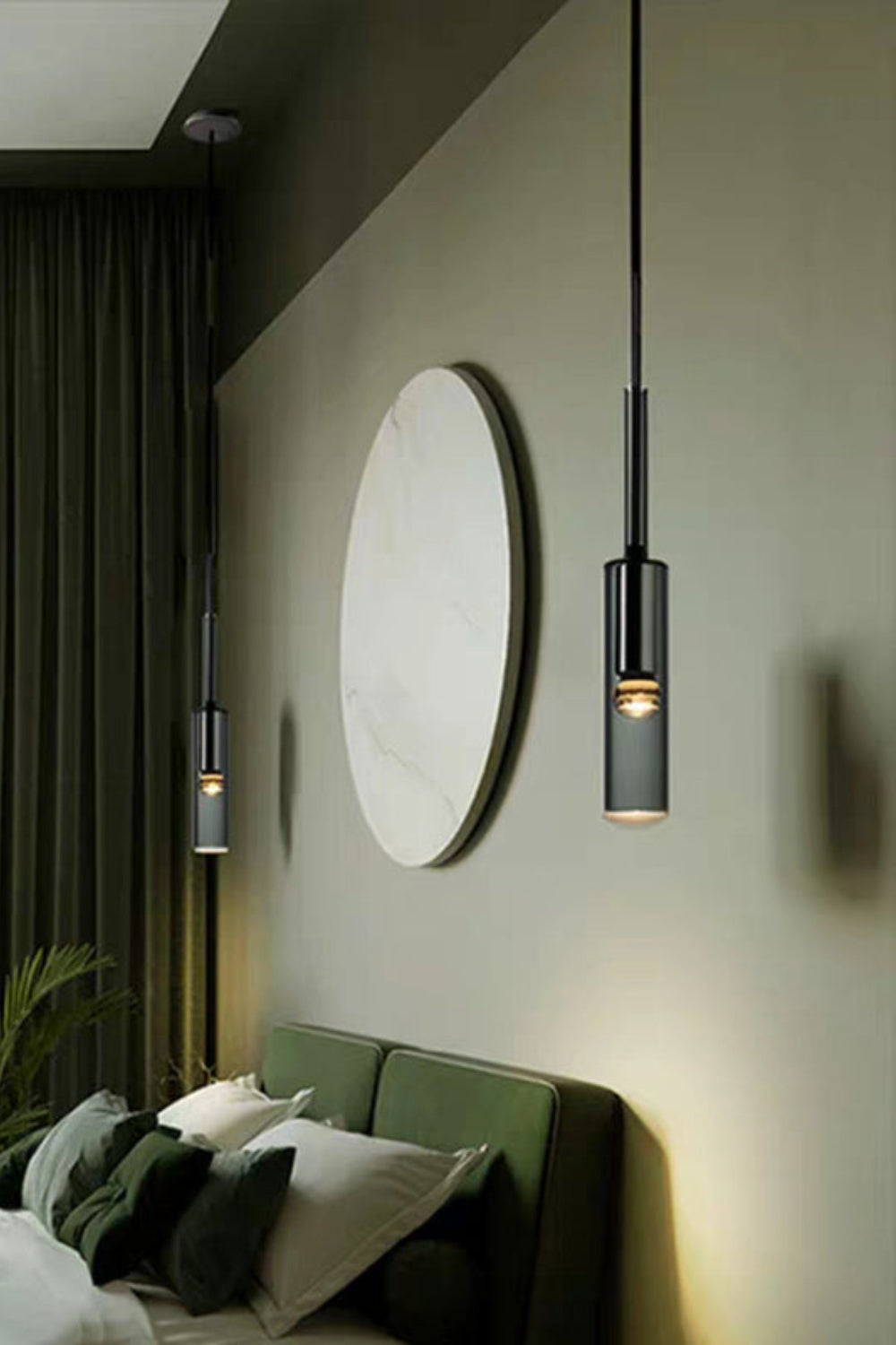 Dariel-Long Hanging Light - SamuLighting