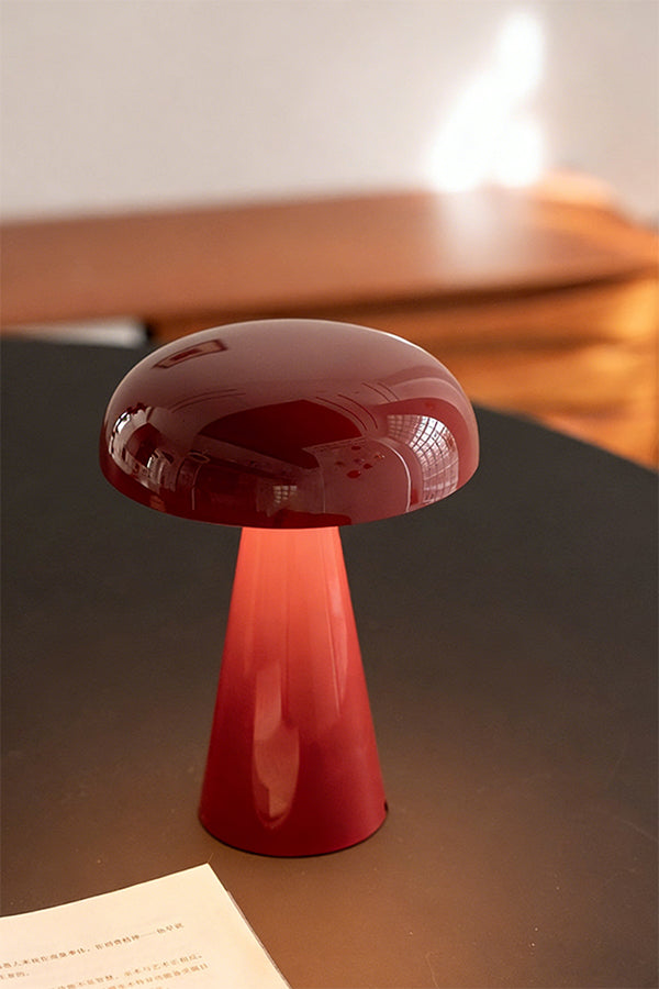 Cordless Mushroom Table Lamp