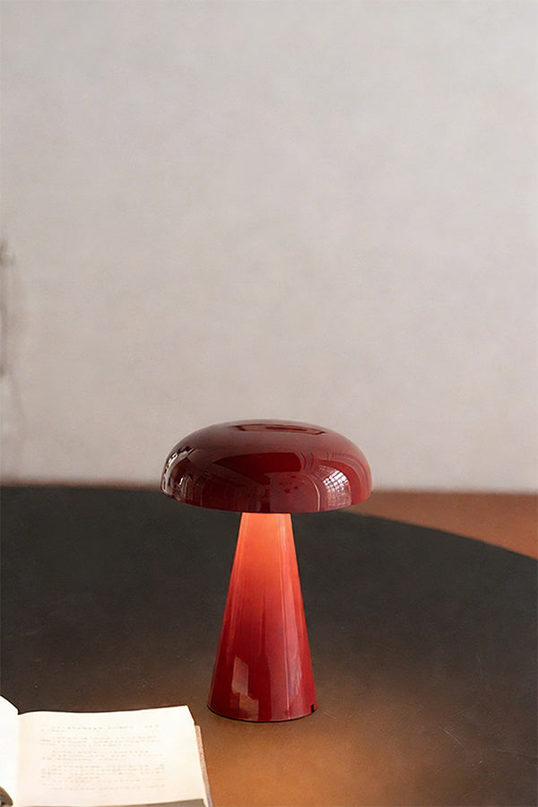 Cordless Mushroom Table Lamp