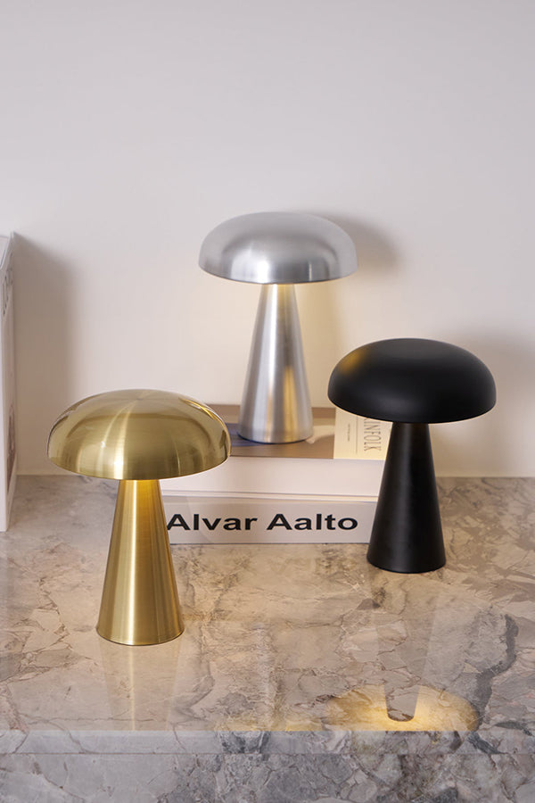Cordless Mushroom Table Lamp