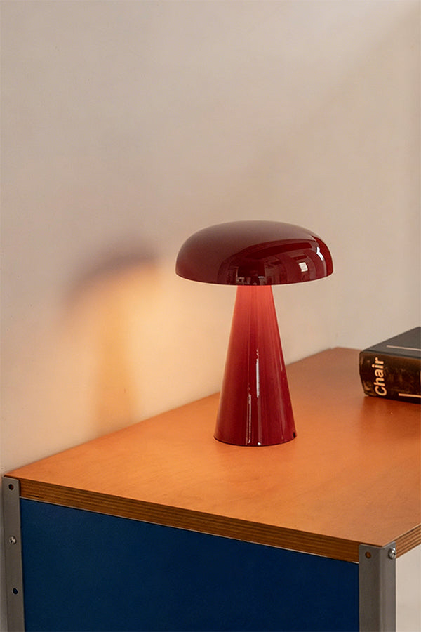 Cordless Mushroom Table Lamp