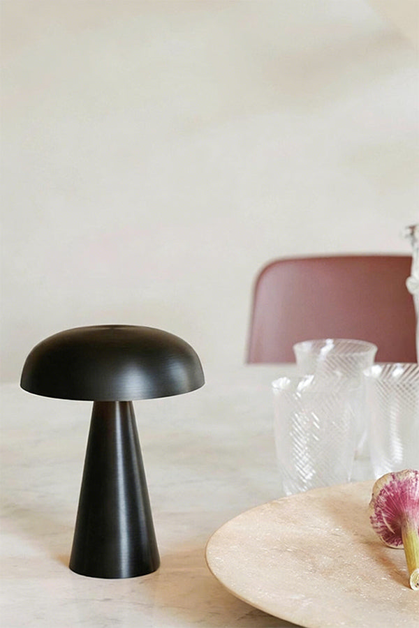 Cordless Mushroom Table Lamp